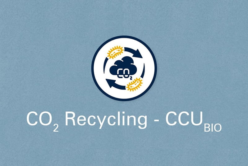 Biologisches Rohstoff- und CO2-Recycling aus Gasgemischen und Abgas