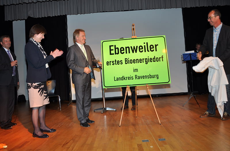 Bioenergiedorf in Ebenweiler