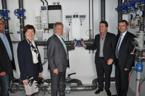 Inbetriebnahme der Energiezentrale