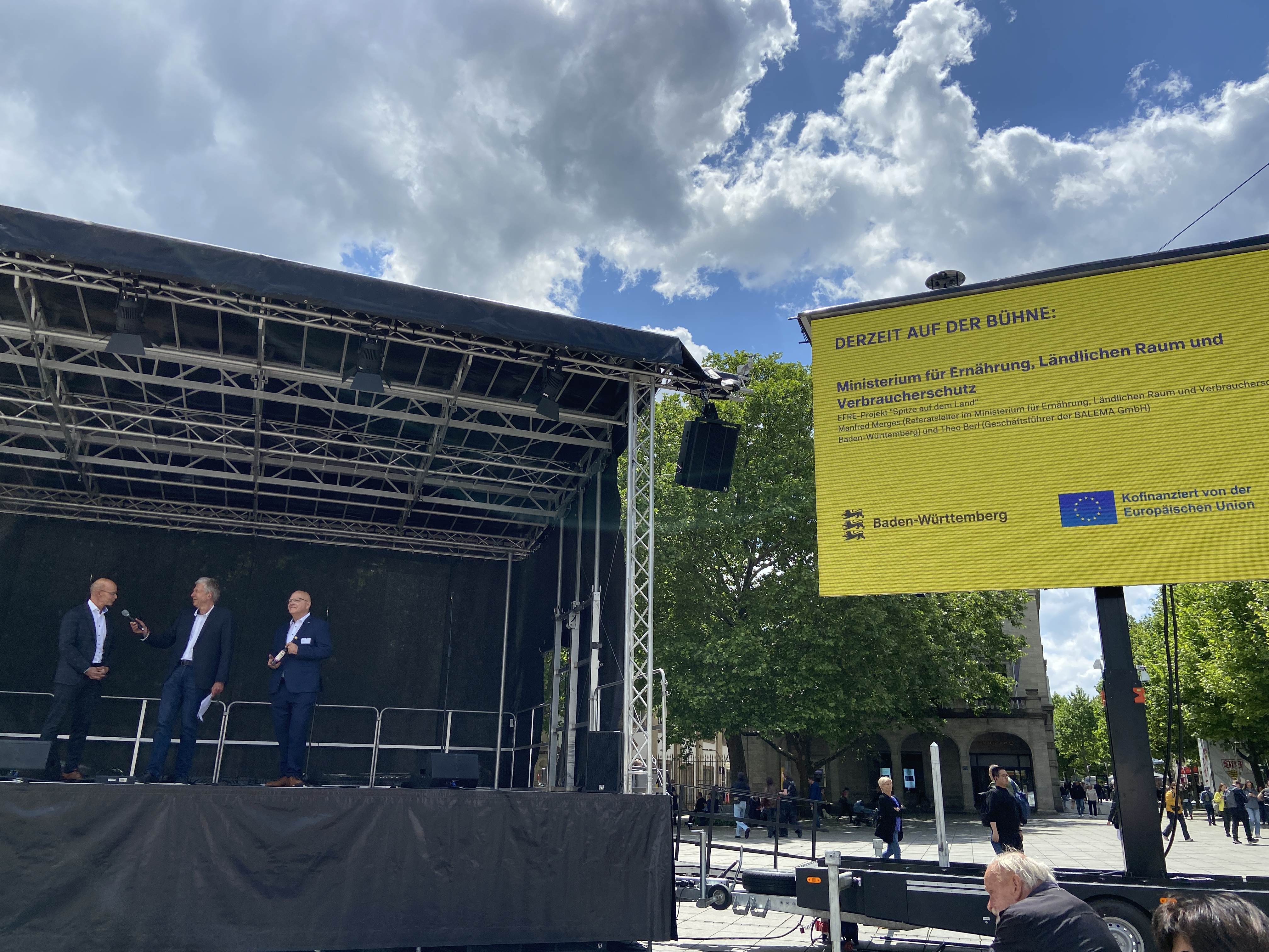 Europaaktionstag 2025 - Bühne