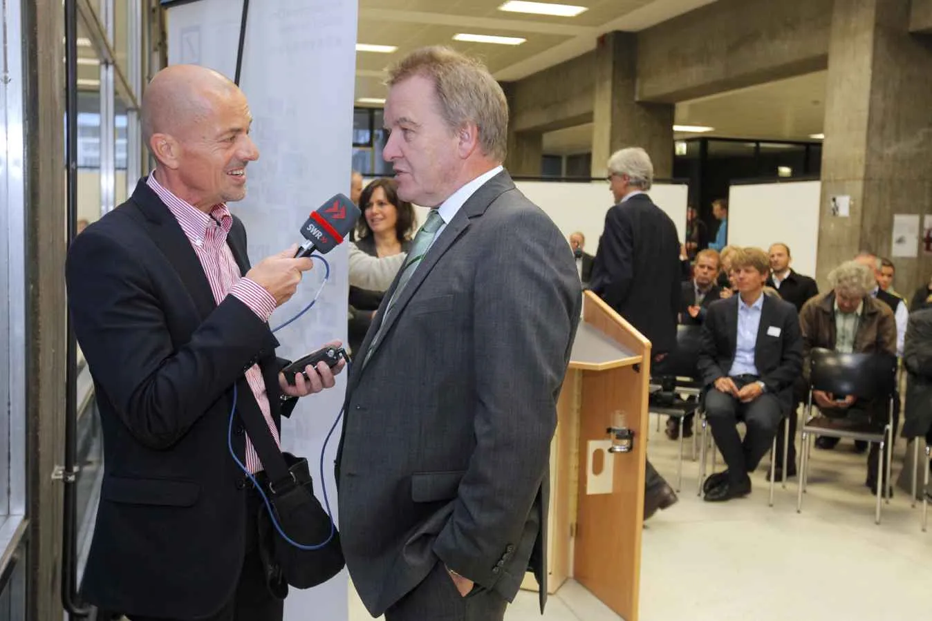 Minister Untersteller - Interview mit dem SWR.