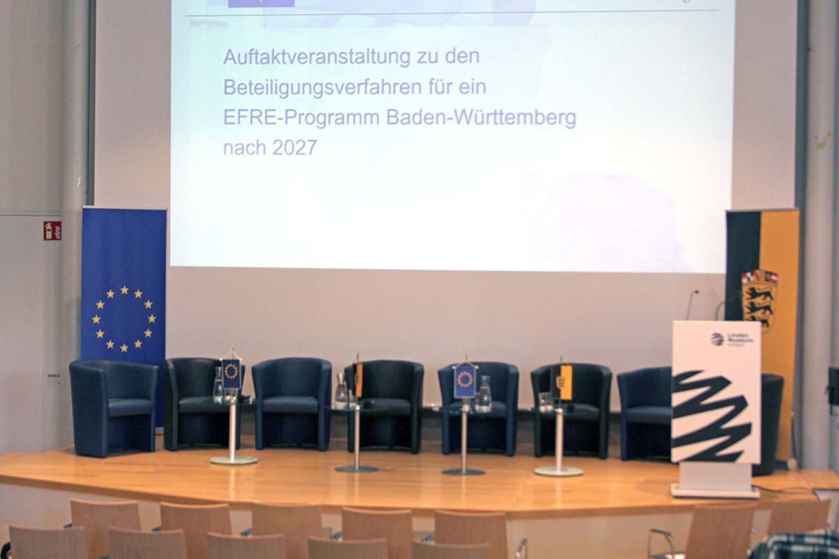 Auftaktveranstaltung EFRE-Programm Baden-Württemberg ab 2028