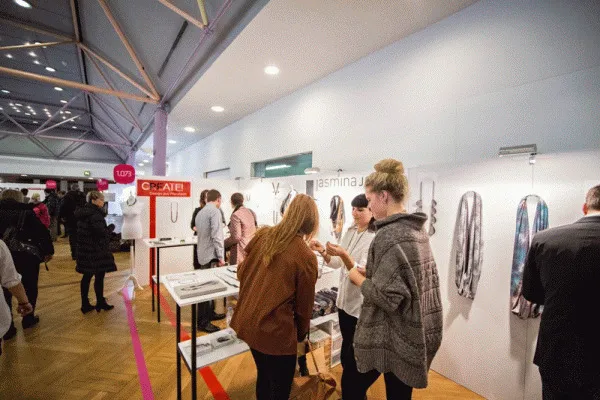 Gemeinschaftstand auf der blickfang in Zürich.