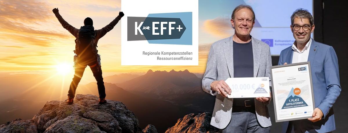 Gipfelstürmer der Ressourceneffizienz ausgezeichnet