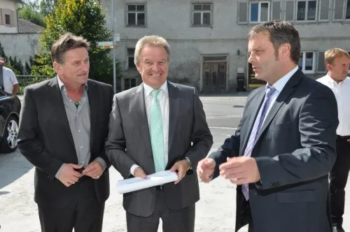 Begrüßung der Ehrengäste